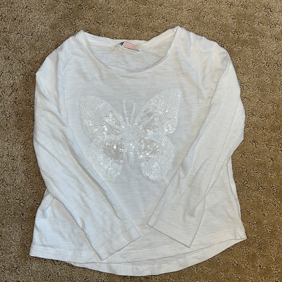 White Butterfly Tee - Picture 1 of 8